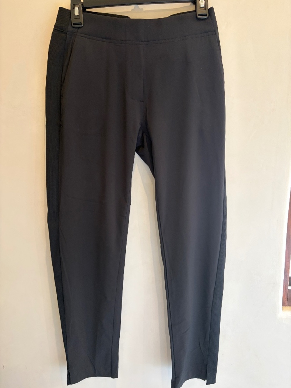 Tommy Bahama Island Zone Black Pull Up Pants XS/TP Front Side Pockets